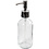 Creativ Company Zeeppomp, H: 19,3 cm, d 6,3 cm, 230 ml, helder, 1 stuk