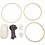 Creativ Company Hobbyset Macramé, Mobiel, grijs, off white, 1 doos
