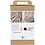 Creativ Company Hobbyset Kaarsen Decoreren , Versierde spitse kaarsen, wit, 1 doos