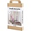 Creativ Company Hobbyset Kaarsen Decoreren , Versierde spitse kaarsen, wit, 1 doos