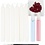 Creativ Company Hobbyset Kaarsen Decoreren , Versierde spitse kaarsen, wit, 1 doos