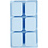 Creativ Company Siliconen vormen, H: 2,5 cm, L: 7 cm, B: 5,9 cm, 100 ml, 1 stuk