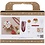 Creativ Company Mini Hobbyset Boetseren, Hartvormig kerstfiguur, diverse kleuren, 1 doos