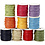 Creativ Company Katoenkoord, dikte 2 mm, sterke kleuren, 10x25 m/ 1 doos
