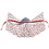 Vivi Gade Cadeaudoos, stippen, afm 15x7x8 cm, 250 gr, rood, 3 stuk/ 1 doos