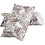 Vivi Gade Cadeaudoosje, bloemen, afm 18x15x6 cm, 300 gr, bruin, 3 stuk/ 1 doos