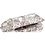 Vivi Gade Cadeaudoosje, bloemen, afm 18x15x6 cm, 300 gr, bruin, 3 stuk/ 1 doos