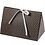 Vivi Gade Cadeaudoos, anker, afm 15x7x8 cm, 250 gr, donkergrijs, wit, 3 stuk/ 1 doos