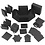 Creativ Company Explosion box, afm 7x7x7,5+12x12x12 cm, zwart, 1 stuk