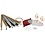 Creativ Company Creative mini kit, uitgestanste figuren voor het maken van hangende decoraties, 1 set