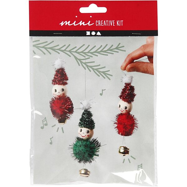 Creativ Company Creative mini kit, hangende decoraties van elven, 1 doos