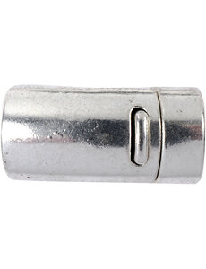 Creativ Company Magnetische sluiting, d 26 mm, gatgrootte 10 mm, antiek zilver, 1 stuk