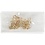 Creativ Company Kalot, L: 8 mm, d 3 mm, verguld, 100 stuk/ 1 doos