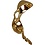 Creativ Company Kalot, L: 8 mm, d 3 mm, verguld, 100 stuk/ 1 doos