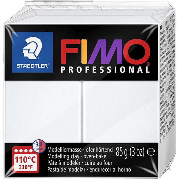 FIMO® FIMO® Professional, wit, 85 gr/ 1 doos