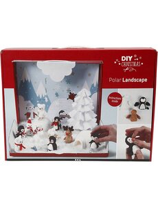 Creativ Company Materialenset voor een Winterwonderland, 1 doos