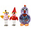 Silk Clay Funny Friends, klassenset, diverse kleuren, 1 set