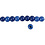 Creativ Company Houten Kralen, d 10 mm, gatgrootte 3 mm, blauw, 20 gr/ 1 doos