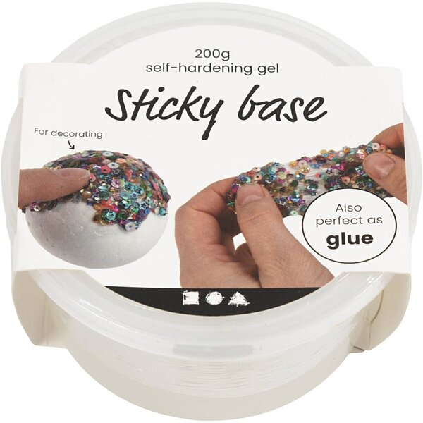 Pearl Clay Sticky Base, 200 gr/ 1 Doosje