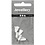 Creativ Company Tassel, L: 10 mm, gatgrootte 1 mm, wit, 5 stuk/ 1 doos