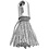 Creativ Company Tassel, L: 10 mm, gatgrootte 1 mm, grijs, 5 stuk/ 1 doos