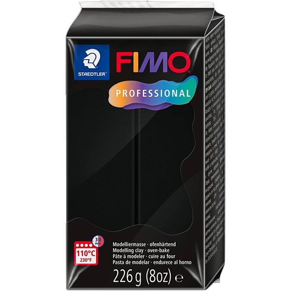 FIMO® FIMO® Professional, zwart, 226 gr/ 1 doos
