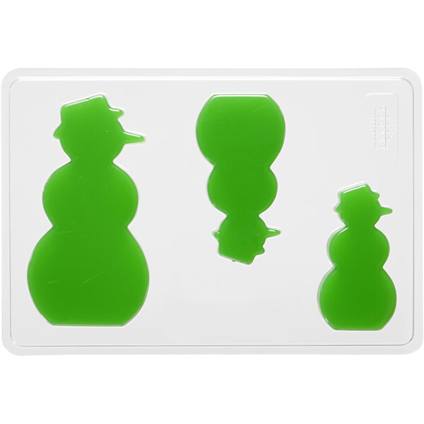 Creativ Company Gietmal, sneeuwpop, H: 6+8+10 cm, D: 9 mm, afm 14,9x22 cm, 1 stuk