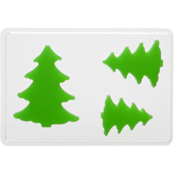 Creativ Company Gietmal, denneboom, H: 6+8+10 cm, D: 9 mm, afm 14,9x22 cm, 1 stuk