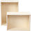 Creativ Company Showdozen, rechthoek, H: 27+31 cm, D: 12,5 cm, B: 19,5+22,5 cm, 2 stuk/ 1 set