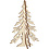 Creativ Company Kerstboom, H: 20 cm, B: 13 cm, 1 stuk