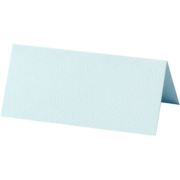 Creativ Company Naamkaarten, afm 9x4 cm, 220 gr, lichtblauw, 20 stuk/ 1 doos