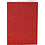 Creativ Company Kaarten en enveloppen, afmeting kaart 10,5x15 cm, afmeting envelop 11,5x16,5 cm, glitter, 110+250 gr, rood, 4 set/ 1 doos