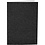 Creativ Company Kaarten en enveloppen, afmeting kaart 10,5x15 cm, afmeting envelop 11,5x16,5 cm, glitter, 110+250 gr, zwart, 4 set/ 1 doos