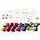 Creativ Company Groepsset Figuren met borduurgaren, afm 8-17 cm, diverse kleuren, 1 set