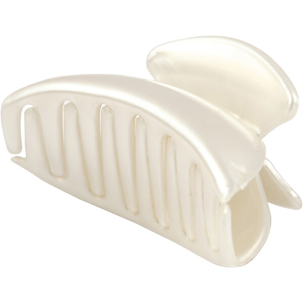 Creativ Company Haarkam, L: 90 mm, B: 45 mm, parelmoer, 1 stuk