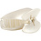 Creativ Company Haarkam, L: 90 mm, B: 45 mm, parelmoer, 1 stuk