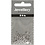 Creativ Company Knijpkralen, d 2 mm, zilver, 100 stuk/ 1 doos
