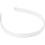 Creativ Company Haarbanden, B: 13 mm, wit, 5 stuk/ 1 doos