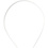 Creativ Company Haarbanden, B: 13 mm, wit, 5 stuk/ 1 doos