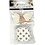 Creativ Company Cupcakes en cocktailprikkers, H: 3 cm, d 5 cm, 40 gr, off-white, 24 set/ 1 doos