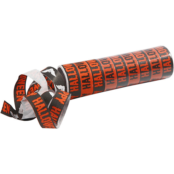 Creativ Company Serpentines, zwart, oranje, 2 rol/ 1 doos