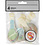 Creativ Company Ballonnen met confetti, rond, d 23 cm, transparant, 4 stuk/ 1 doos
