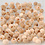 Creativ Company Houten kraal, d 5 mm, gatgrootte 1,5 mm, 100 stuk/ 1 doos