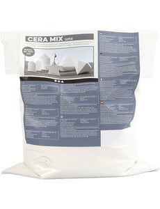 Creativ Company Cera-Mix Super Gipsgietmix, wit, 5 kg/ 1 doos
