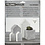 Creativ Company Gietvormen, huizen en driehoeken, H: 6-14,5 cm, dikte 0,5 mm, transparant, 5 stuk/ 1 doos