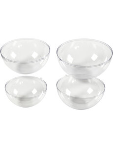 Creativ Company Gietvormen, afm 13,6+15,6+18+20 cm, 4 stuk/ 1 doos