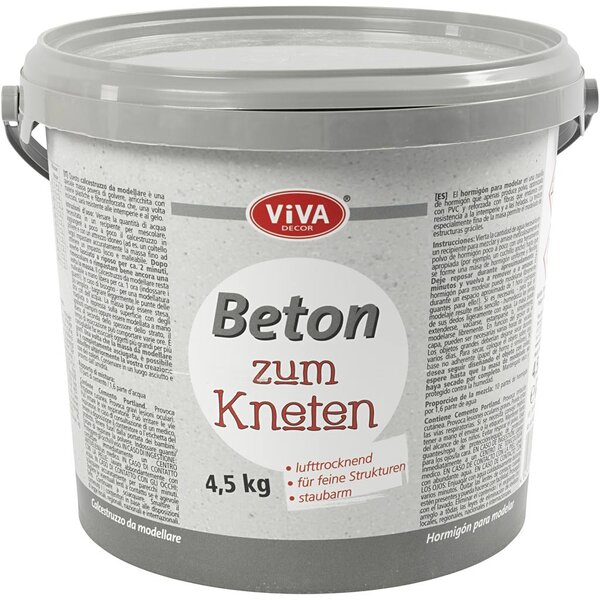 Viva Decor Kneedbeton, grijs, 4500 gr/ 1 doos