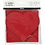 Creativ Company Hartvormige Kaarten, afmeting kaart 12,5x12,5 cm, afmeting envelop 13,5x13,5 cm, rood, 10 set/ 1 doos