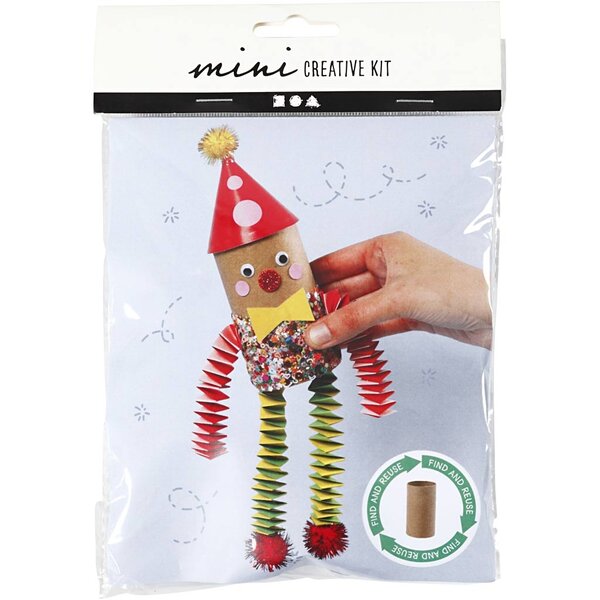 Creativ Company Creative mini kit, Toiletrol Clown, 1 doos