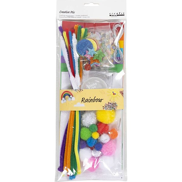 Creativ Company Hobby basismaterialen, Regenboog, 1 doos